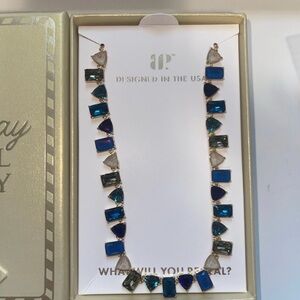 Bomb Party Jewel Candy Necklace “Frost Yourself First” in Blueberry Truffle